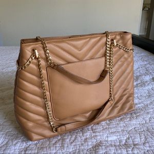 NWOT Quilted Tote Bag